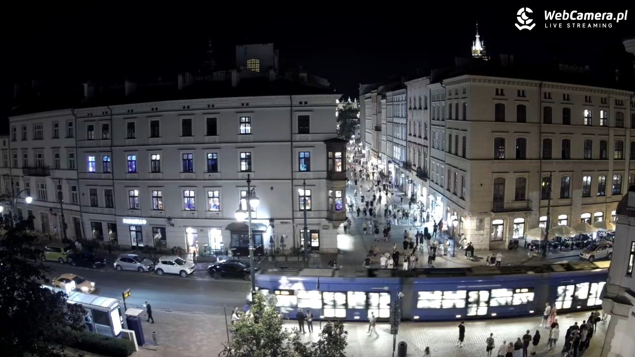 Kraków - Plac Wszystkich Świętych - 21 sierpień 2026, 22:11