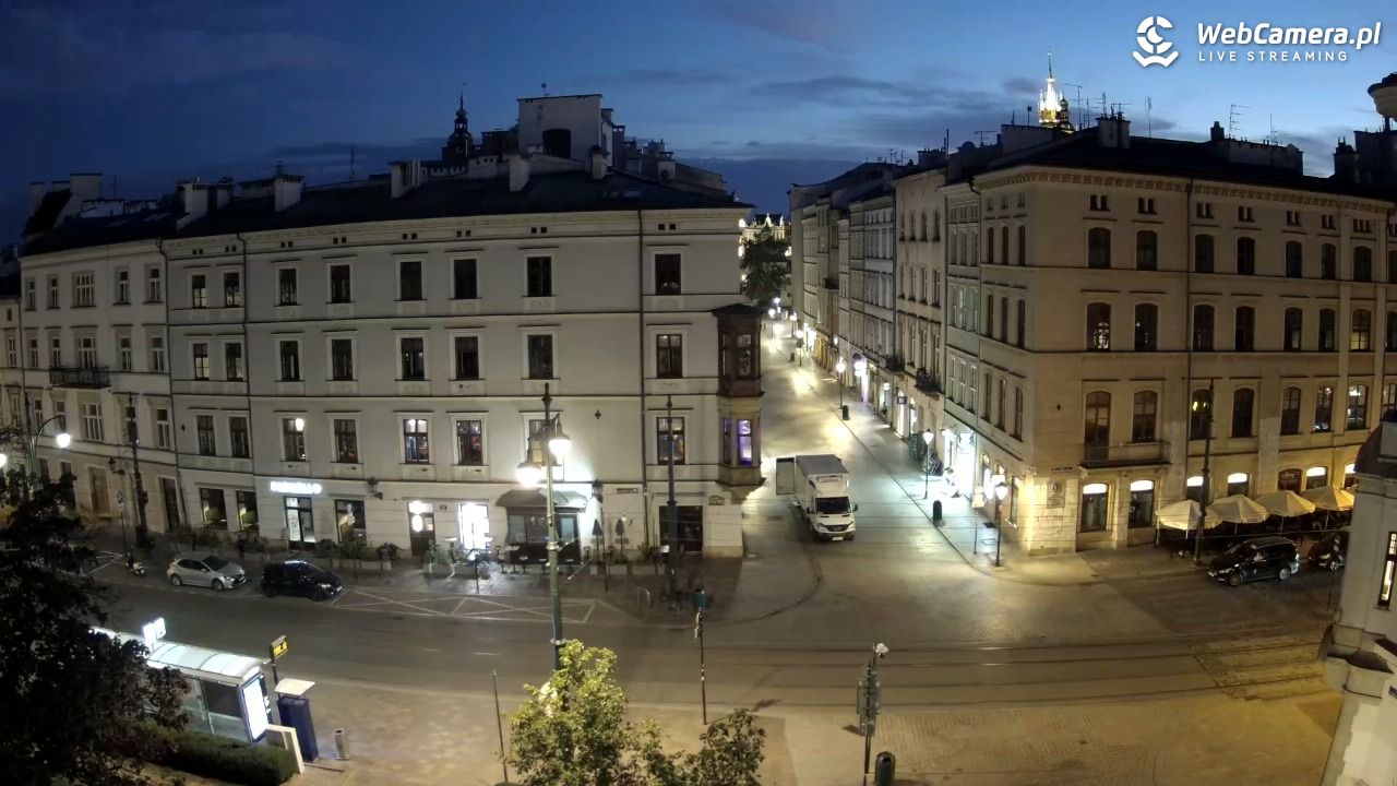 Kraków - Plac Wszystkich Świętych - 20 sierpień 2026, 04:55
