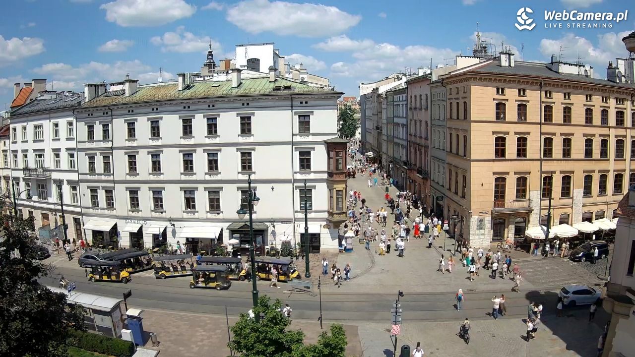 Kraków - Plac Wszystkich Świętych - 14 czerwiec 2025, 12:26