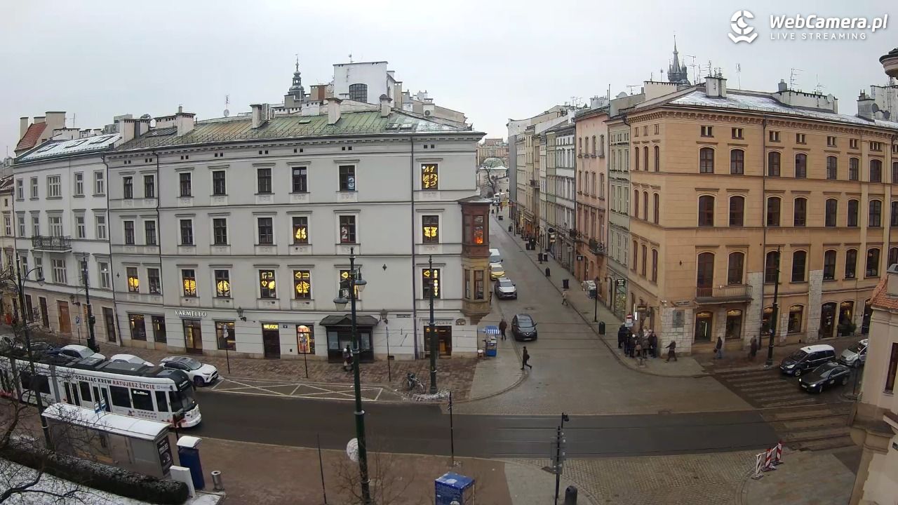 Kraków - Plac Wszystkich Świętych - 09 luty 2026, 08:00