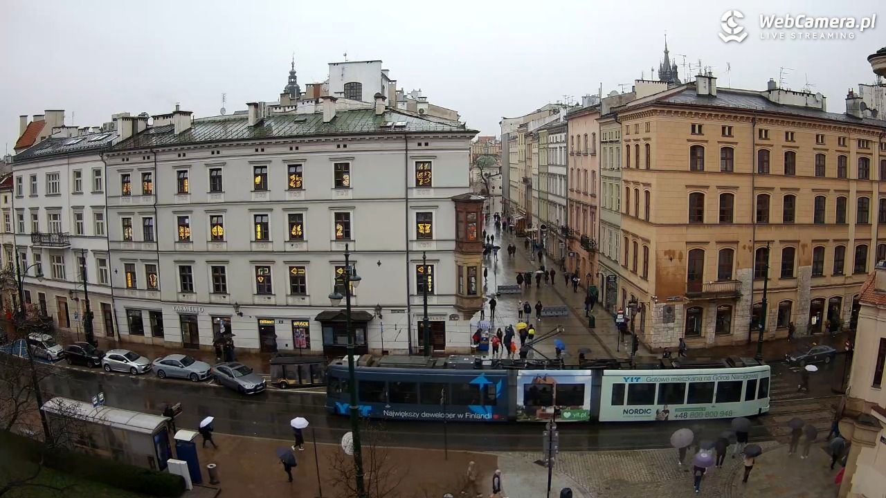 Kraków - Plac Wszystkich Świętych - 27 marzec 2026, 12:58