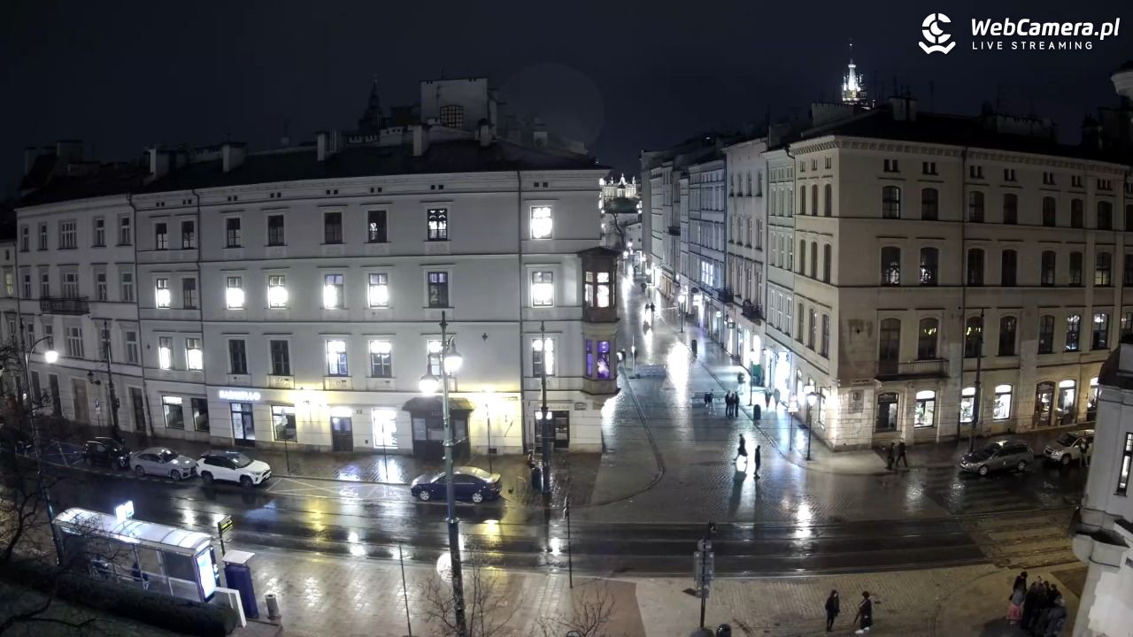 Kraków - Plac Wszystkich Świętych - 26 marzec 2026, 22:49