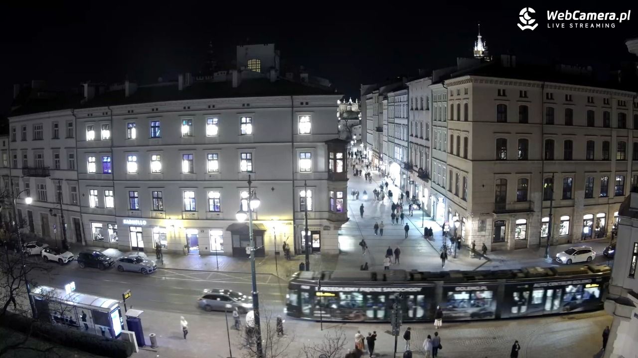 Kraków - Plac Wszystkich Świętych - 25 marzec 2026, 19:49