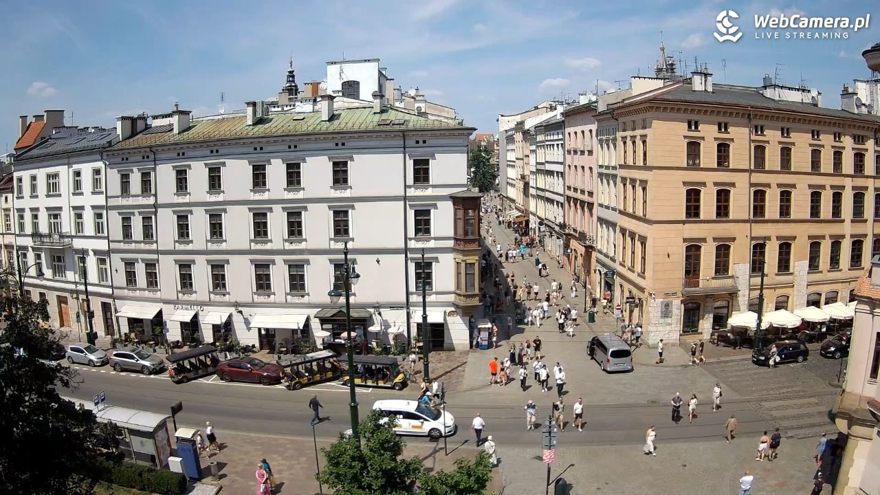 Kraków - Plac Wszystkich Świętych - 22 czerwiec 2025, 13:43