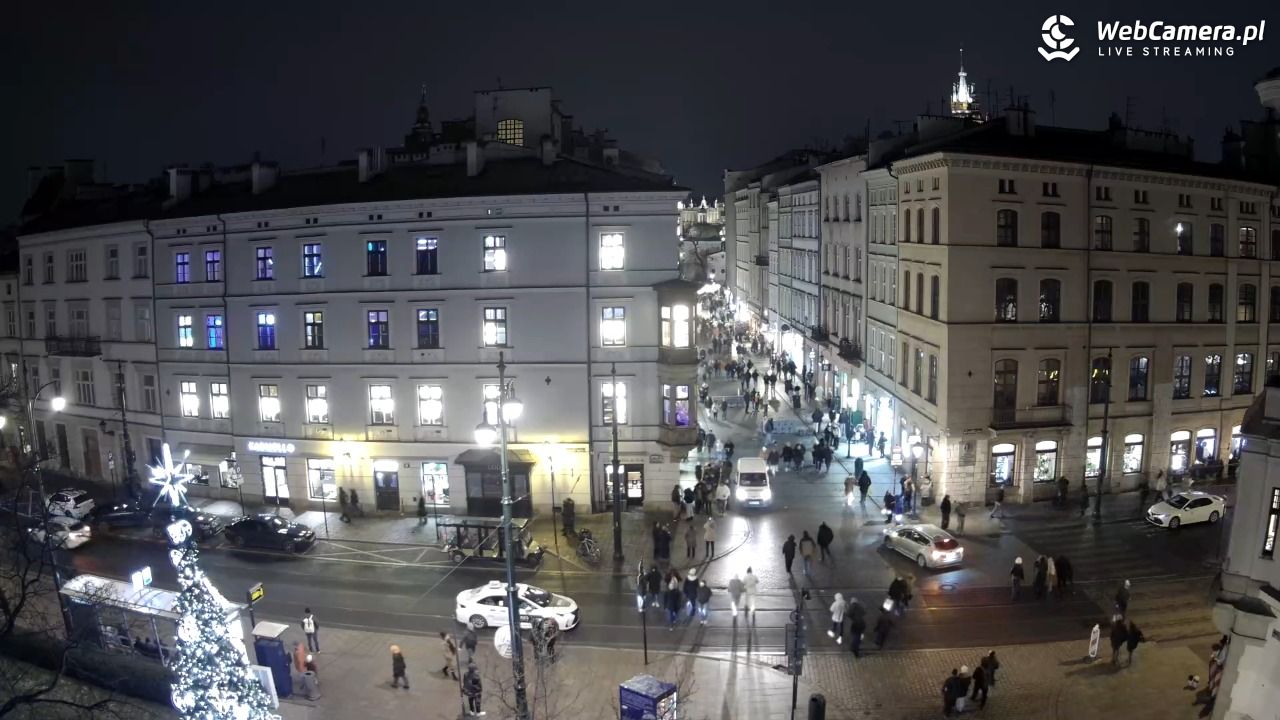 Kraków - Plac Wszystkich Świętych - 29 grudzień 2025, 18:13