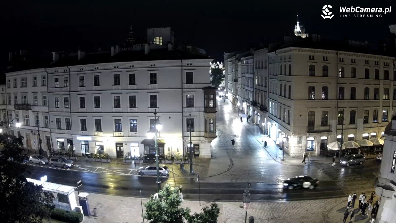 Kraków - Plac Wszystkich Świętych - 24 czerwiec 2025, 00:53
