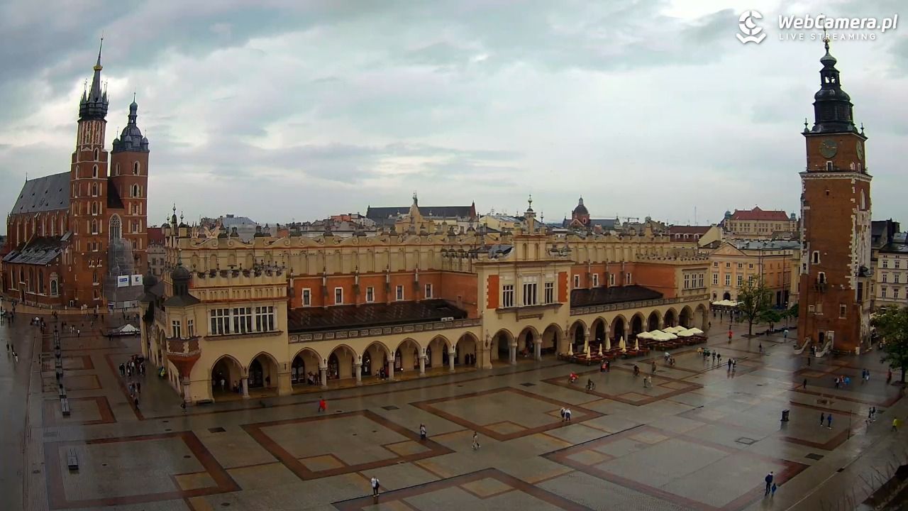 Kraków - widok na Rynek Główny - 30 maj 2026, 10:19