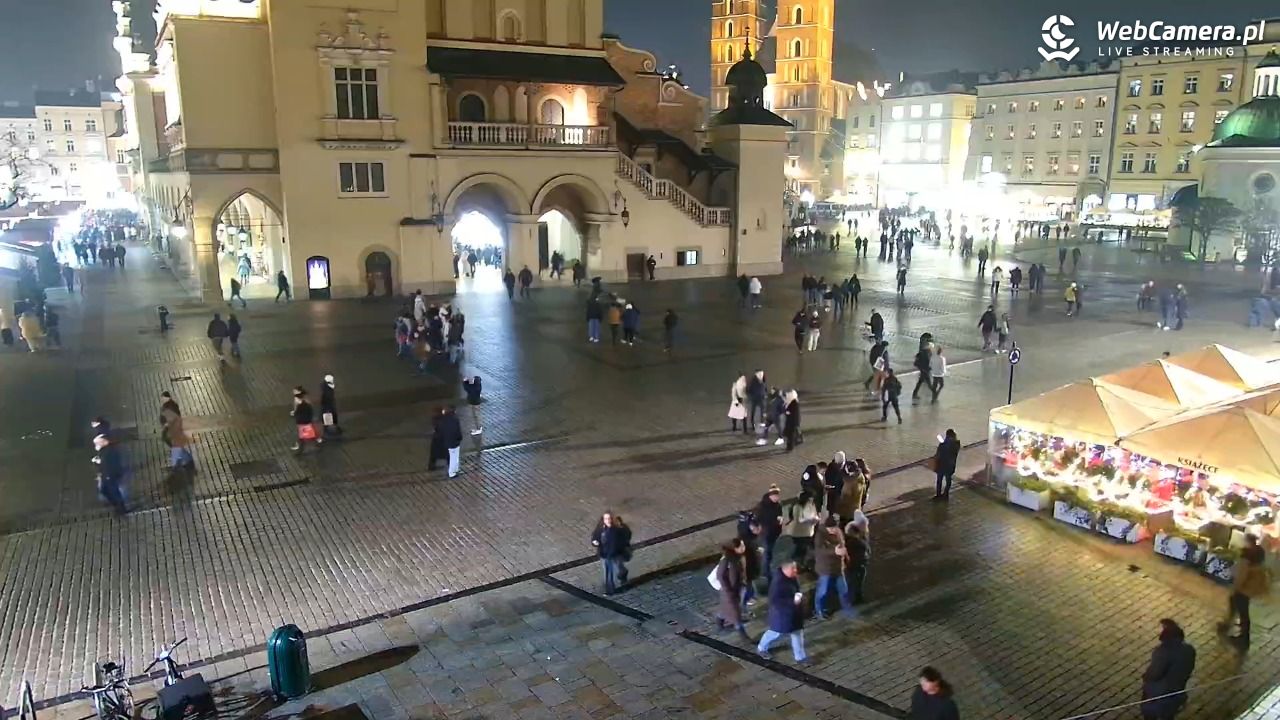 KRAKÓW - Rynek Główny NOWOŚĆ - 19 grudzień 2025, 19:10