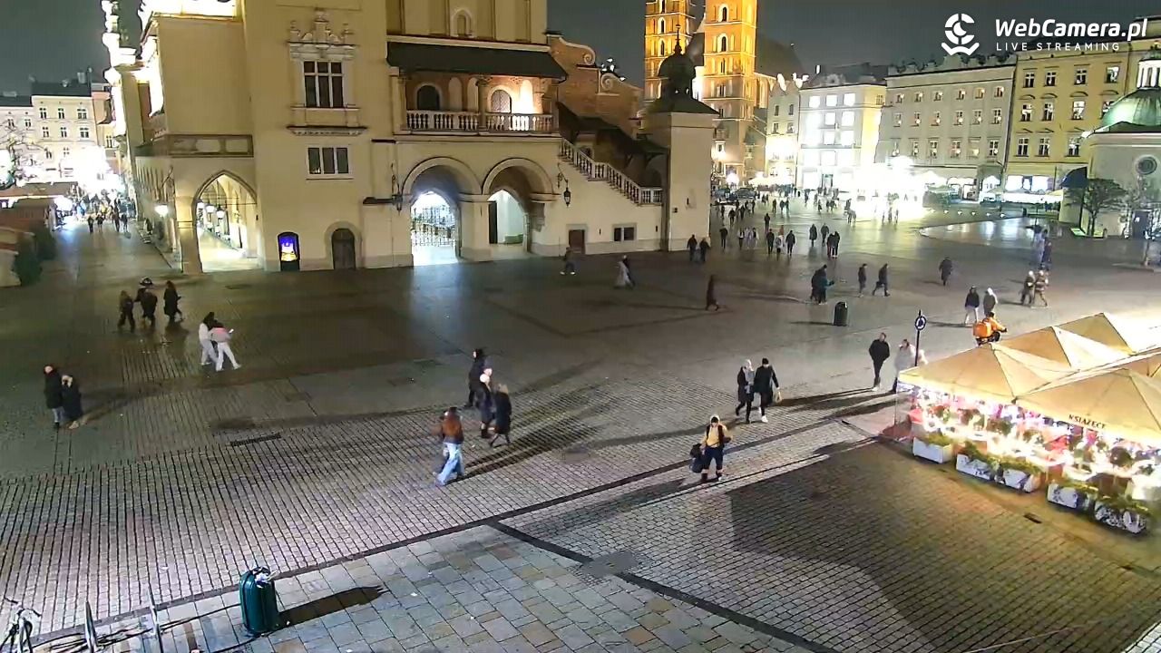 KRAKÓW - Rynek Główny NOWOŚĆ - 20 grudzień 2025, 22:44