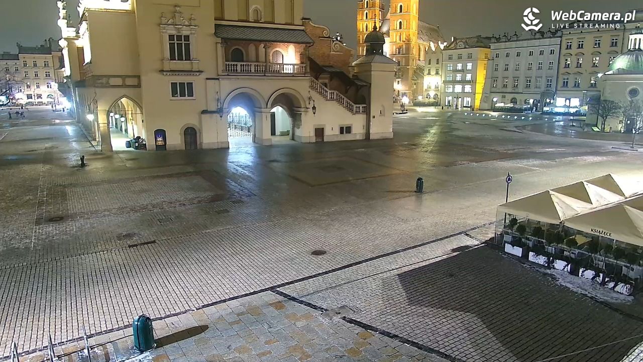 KRAKÓW - Rynek Główny NOWOŚĆ - 09 luty 2026, 01:18