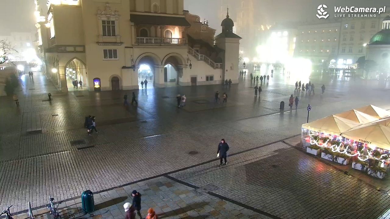 KRAKÓW - Rynek Główny NOWOŚĆ - 19 grudzień 2025, 22:39