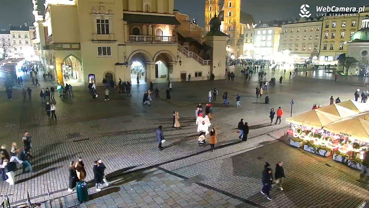KRAKÓW - Rynek Główny NOWOŚĆ - 20 grudzień 2025, 21:14