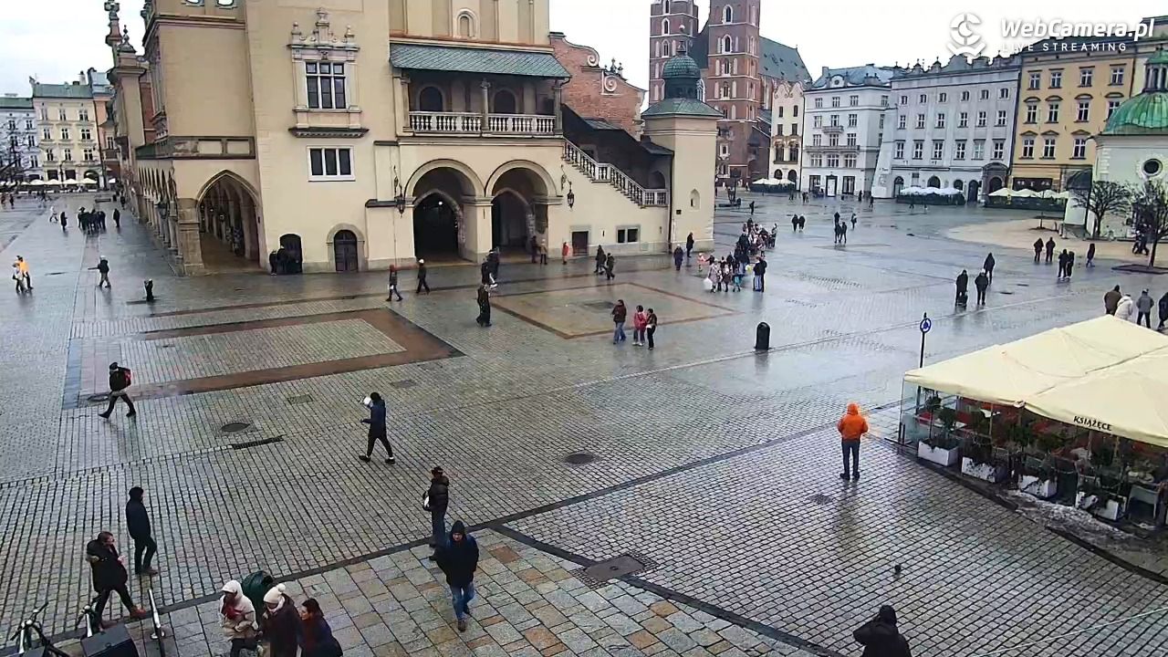 KRAKÓW - Rynek Główny NOWOŚĆ - 10 luty 2026, 10:45