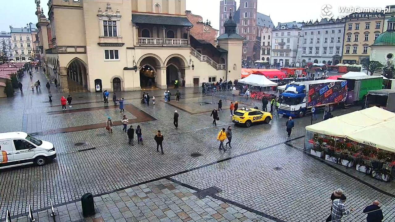 KRAKÓW - Rynek Główny NOWOŚĆ - 21 grudzień 2025, 10:05