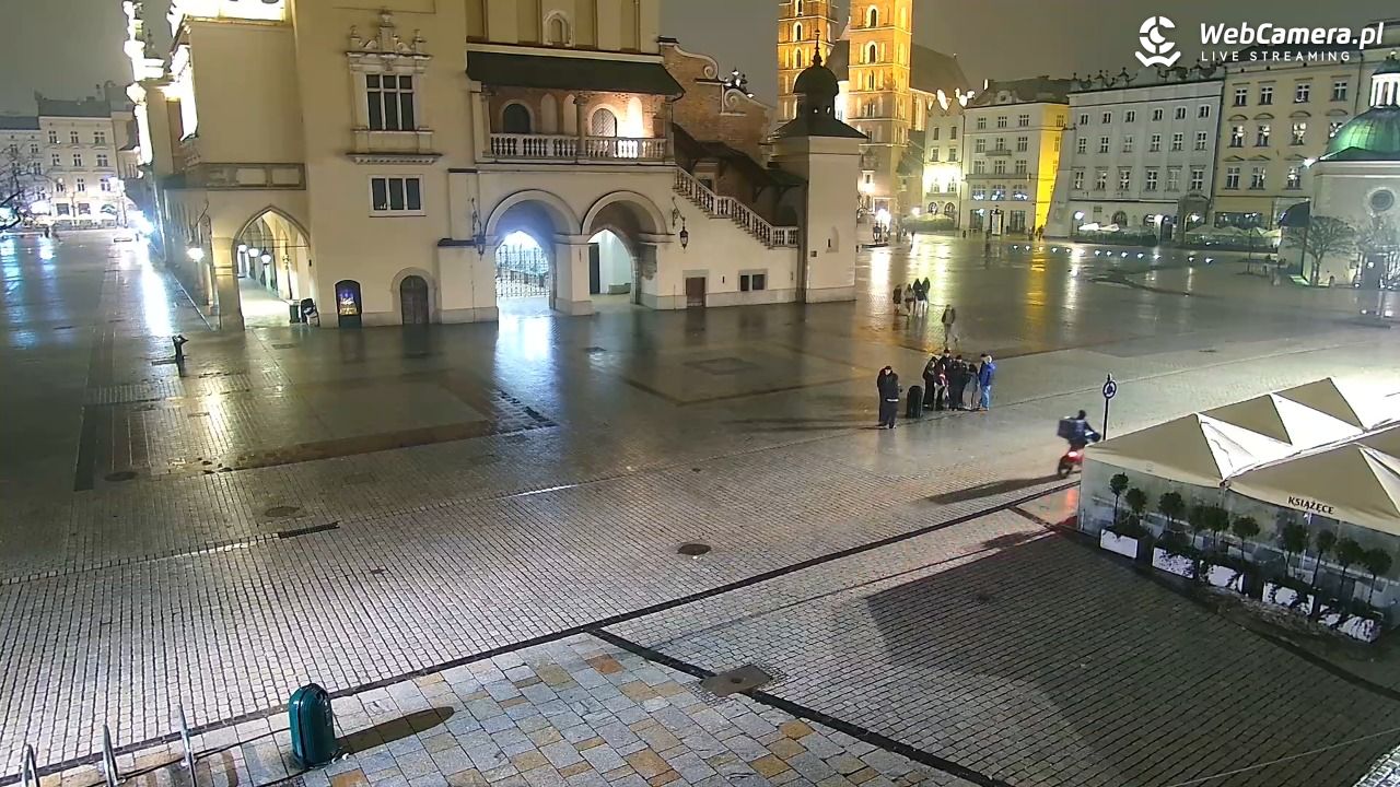KRAKÓW - Rynek Główny NOWOŚĆ - 08 luty 2026, 03:05