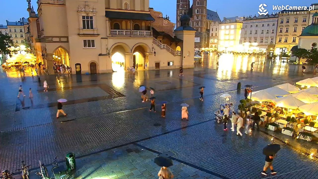 KRAKÓW - Rynek Główny NOWOŚĆ - 30 sierpień 2025, 19:50
