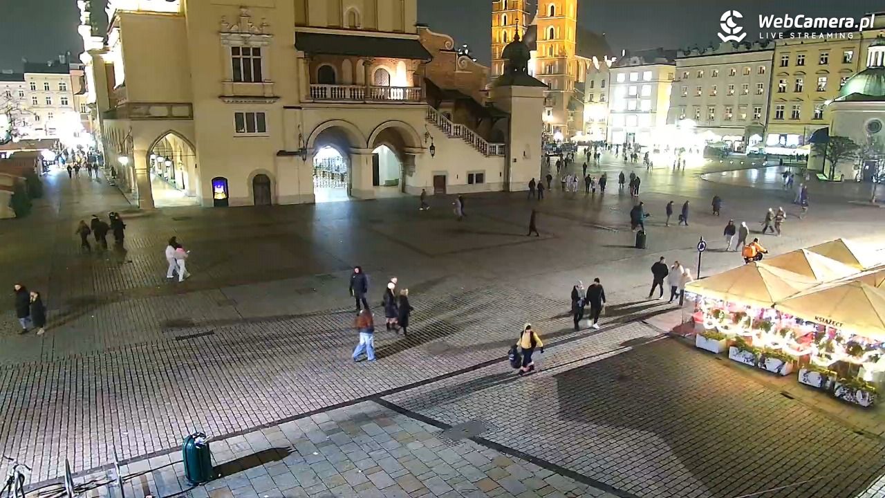 KRAKÓW - Rynek Główny NOWOŚĆ - 20 grudzień 2025, 22:44