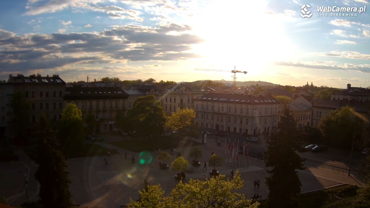 Kraków - widok na rynek Podgórski - 01 maj 2026, 18:48