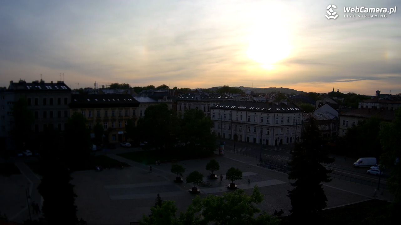 Kraków - widok na rynek Podgórski - 29 kwiecień 2025, 19:00
