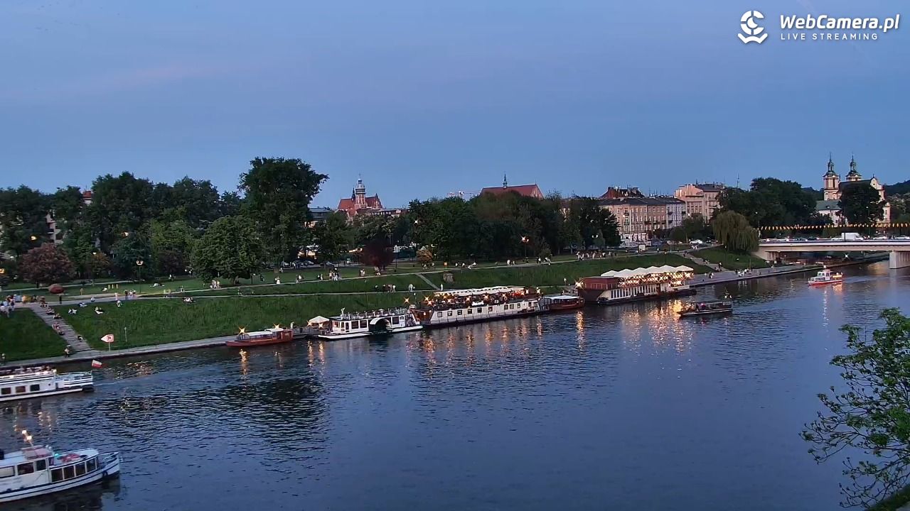 KRAKÓW - widok na Zamek Królewski na Wawelu NOWOŚĆ - 23 maj 2026, 20:49
