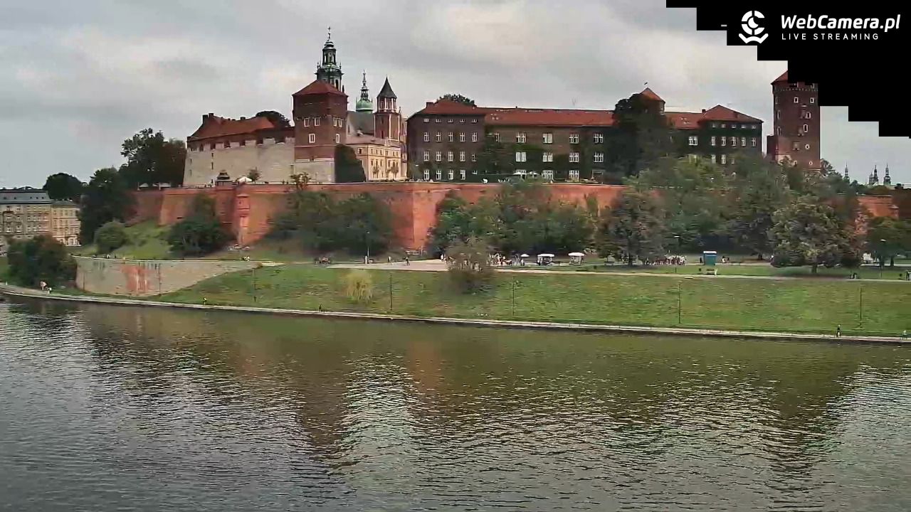KRAKÓW - widok na Zamek Królewski na Wawelu NOWOŚĆ - 08 wresień 2025, 11:37