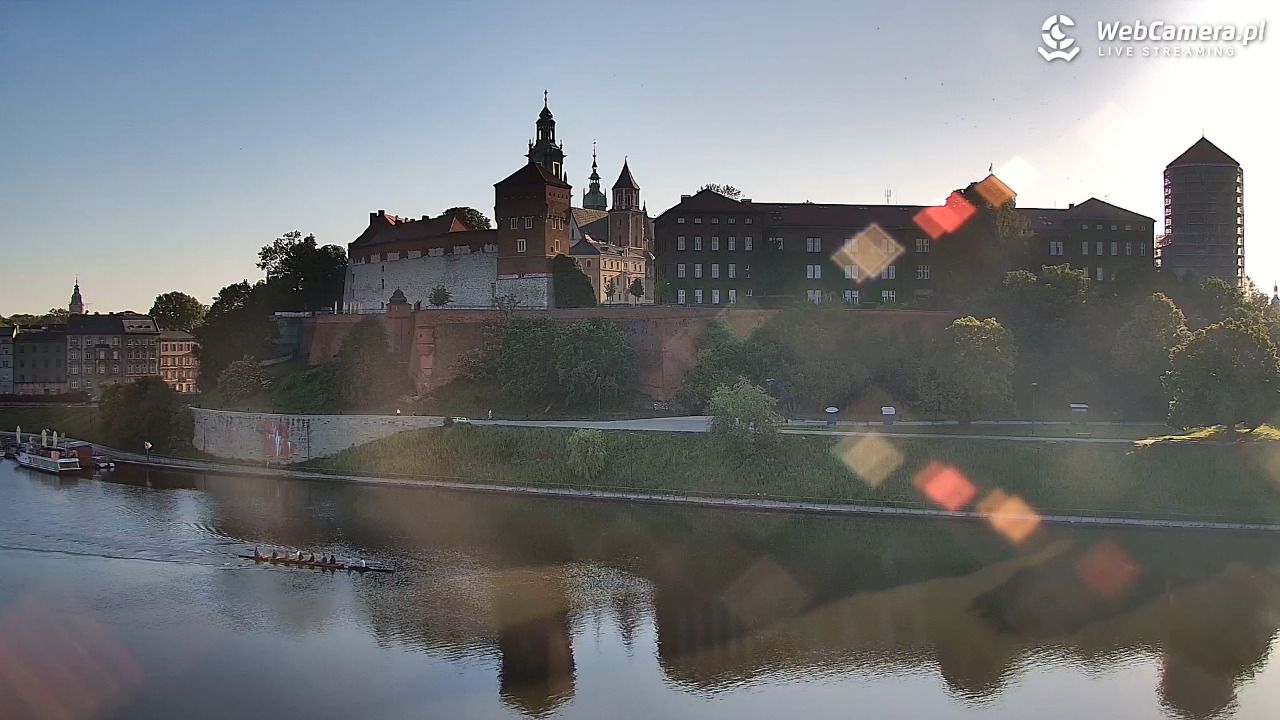 KRAKÓW - widok na Zamek Królewski na Wawelu NOWOŚĆ - 22 maj 2026, 06:35