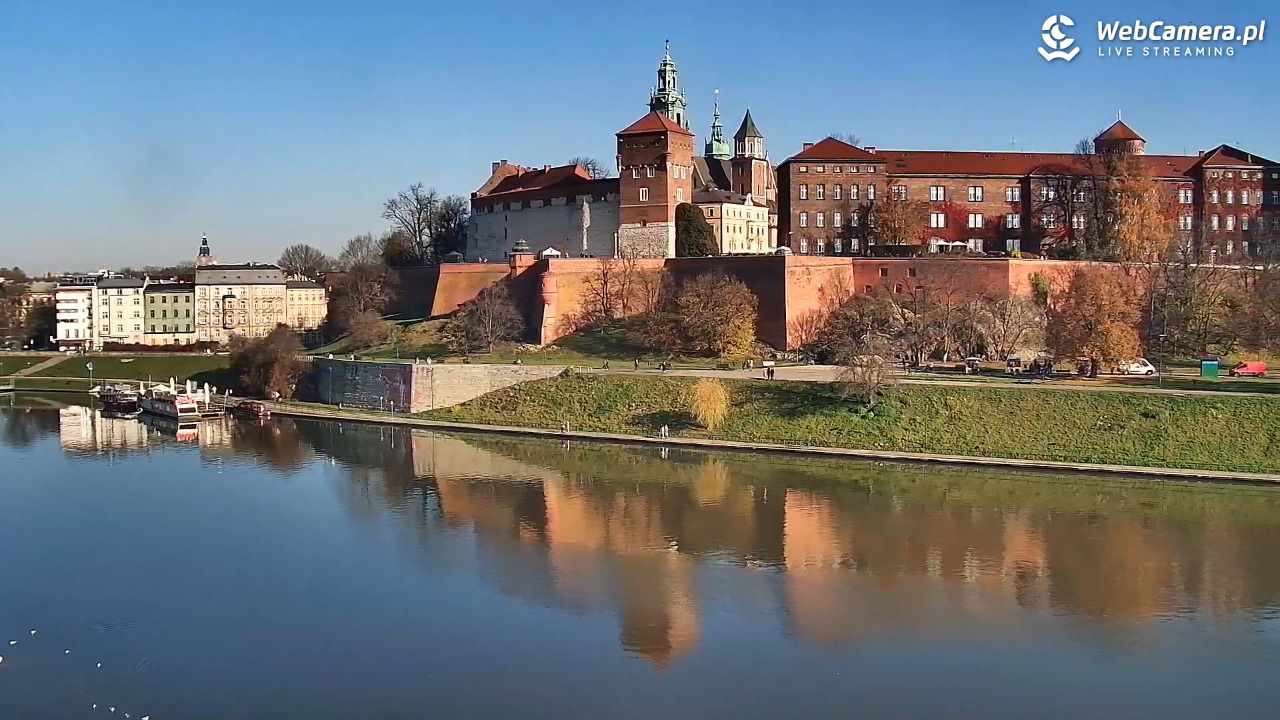KRAKÓW - widok na Zamek Królewski na Wawelu NOWOŚĆ - 07 listopad 2025, 10:40