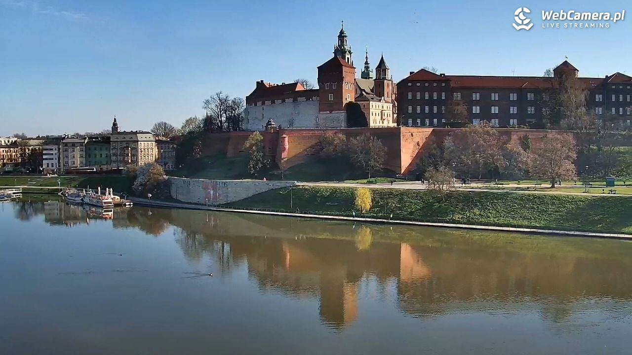 KRAKÓW - widok na Zamek Królewski na Wawelu NOWOŚĆ - 05 kwiecień 2026, 09:02