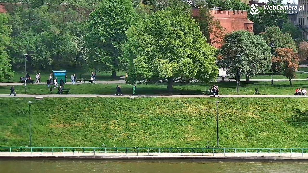 KRAKÓW - widok na Zamek Królewski na Wawelu NOWOŚĆ - 26 kwiecień 2025, 12:30