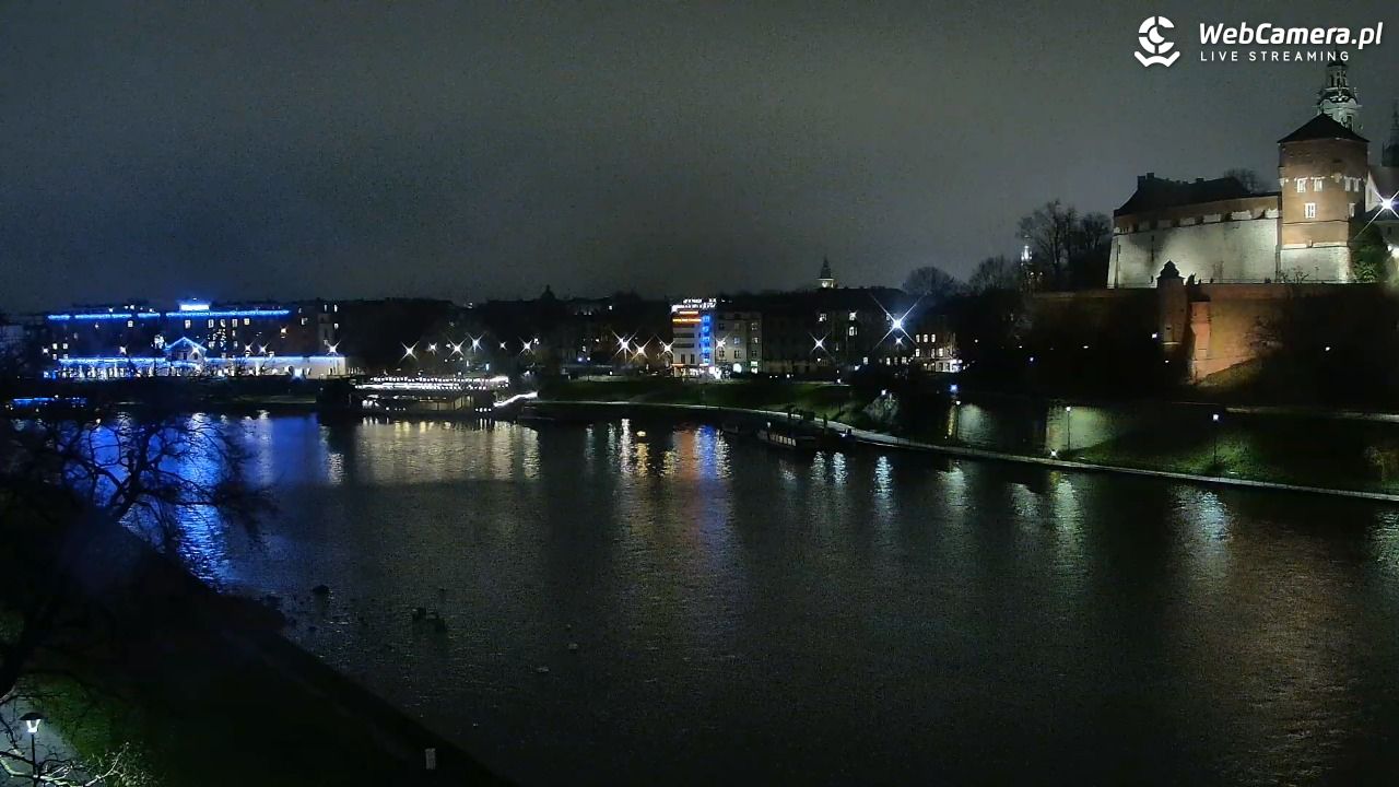 KRAKÓW - widok na Zamek Królewski na Wawelu NOWOŚĆ - 22 grudzień 2025, 17:05
