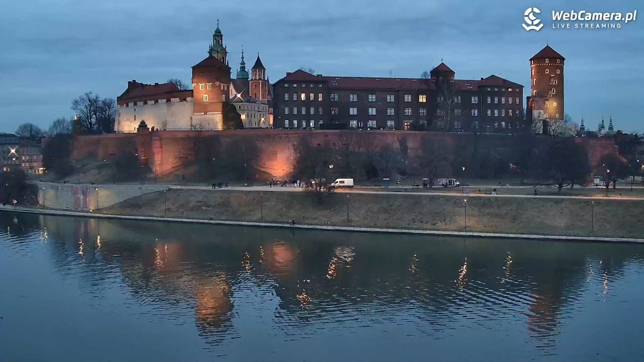 KRAKÓW - widok na Zamek Królewski na Wawelu NOWOŚĆ - 11 luty 2026, 17:06