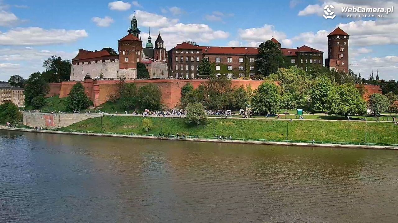 KRAKÓW - widok na Zamek Królewski na Wawelu NOWOŚĆ - 26 kwiecień 2025, 13:57
