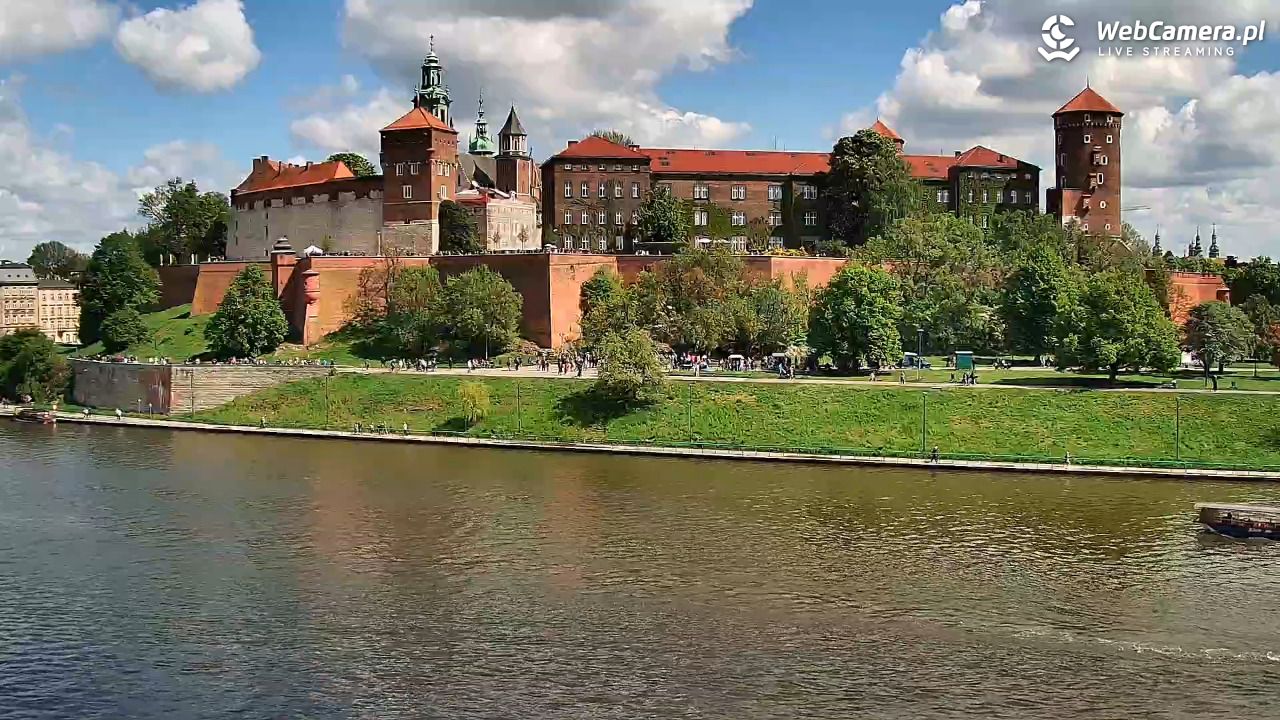 KRAKÓW - widok na Zamek Królewski na Wawelu NOWOŚĆ - 26 kwiecień 2025, 11:45