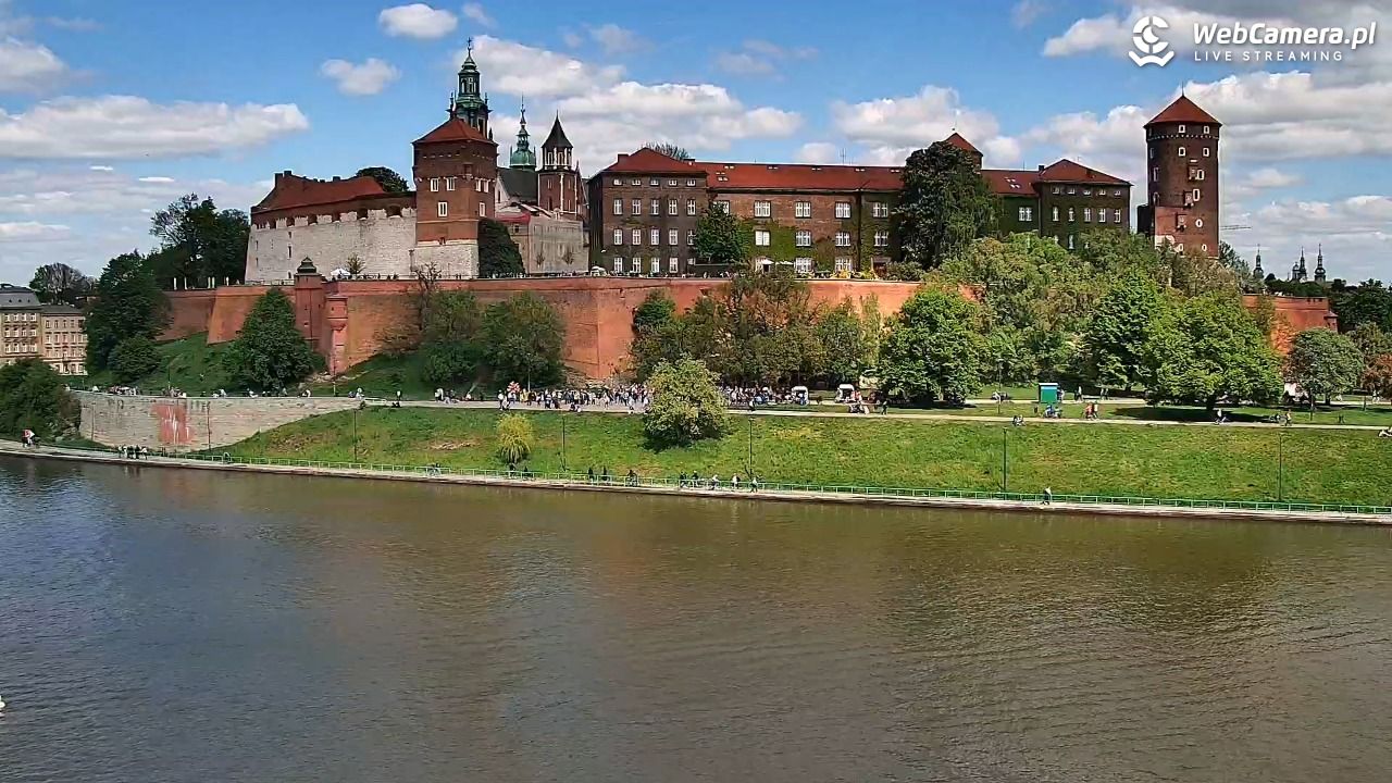 KRAKÓW - widok na Zamek Królewski na Wawelu NOWOŚĆ - 26 kwiecień 2025, 13:57