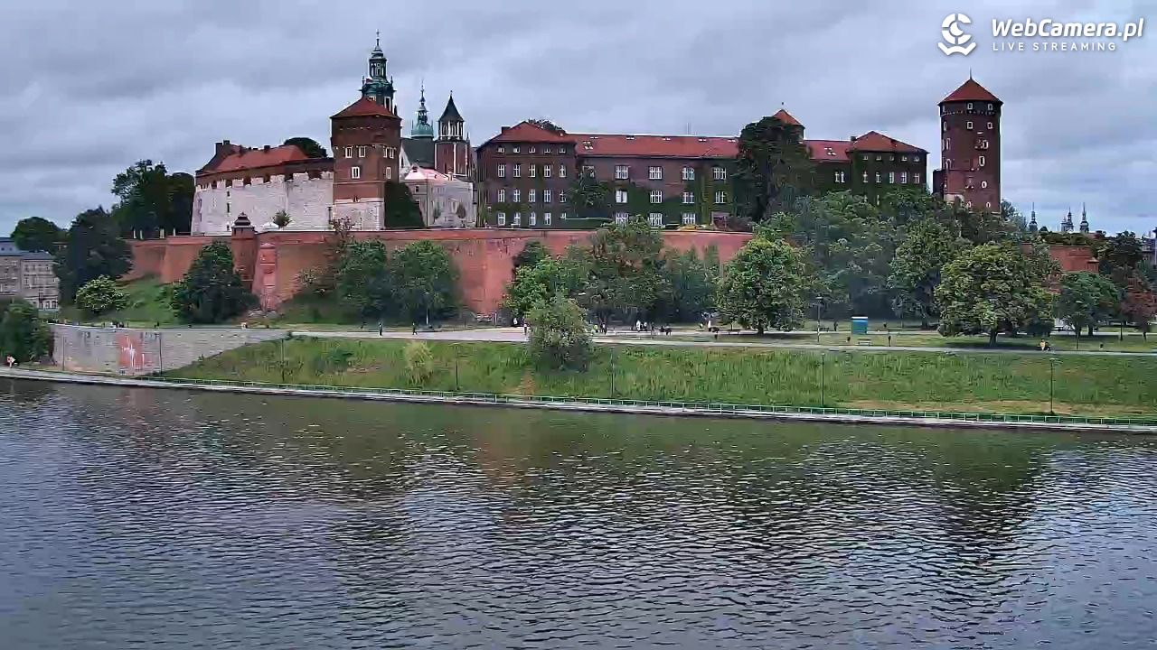 KRAKÓW - widok na Zamek Królewski na Wawelu NOWOŚĆ - 17 maj 2025, 19:51