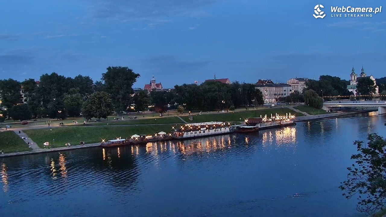 KRAKÓW - widok na Zamek Królewski na Wawelu NOWOŚĆ - 10 lipiec 2026, 21:15
