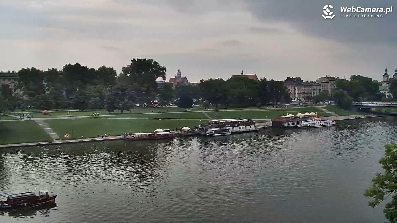 KRAKÓW - widok na Zamek Królewski na Wawelu NOWOŚĆ - 08 wresień 2025, 15:26