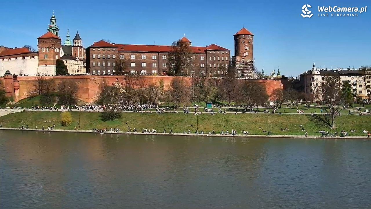 KRAKÓW - widok na Zamek Królewski na Wawelu NOWOŚĆ - 05 kwiecień 2026, 14:15