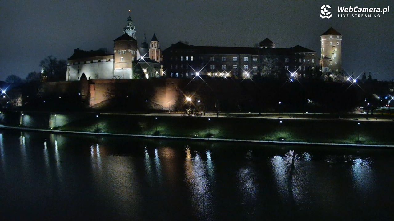 KRAKÓW - widok na Zamek Królewski na Wawelu NOWOŚĆ - 25 grudzień 2025, 21:58