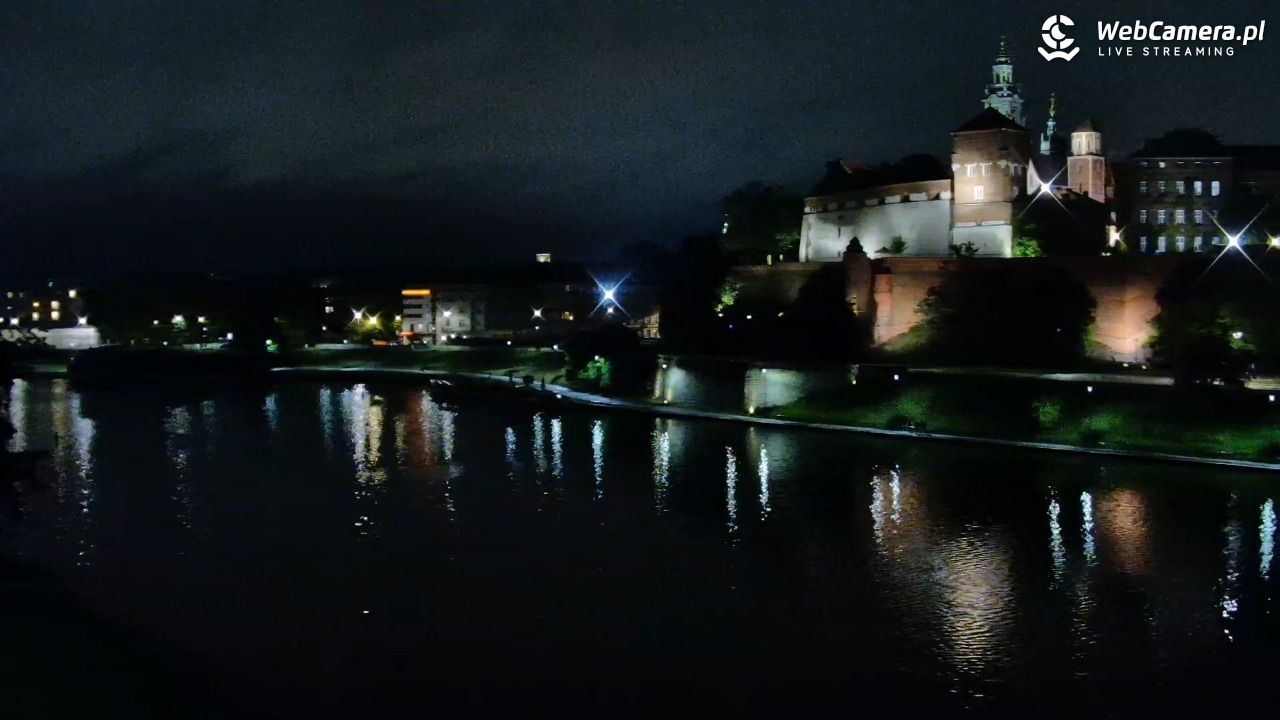 KRAKÓW - widok na Zamek Królewski na Wawelu NOWOŚĆ - 18 maj 2025, 00:08