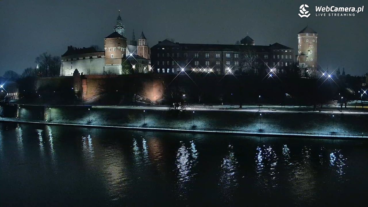 KRAKÓW - widok na Zamek Królewski na Wawelu NOWOŚĆ - 08 luty 2026, 20:37