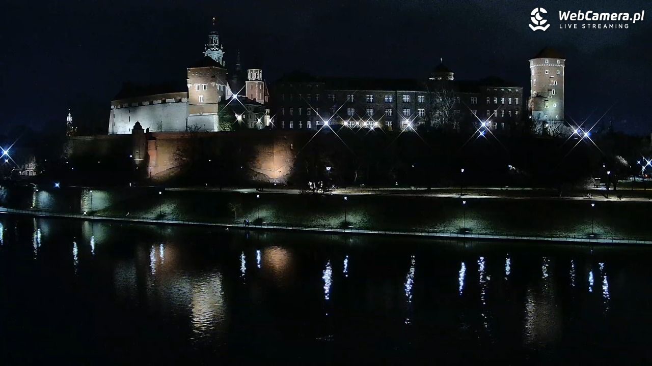 KRAKÓW - widok na Zamek Królewski na Wawelu NOWOŚĆ - 13 luty 2026, 20:10