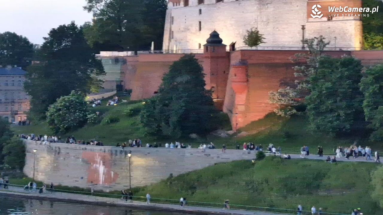 KRAKÓW - widok na Zamek Królewski na Wawelu NOWOŚĆ - 23 maj 2026, 20:56