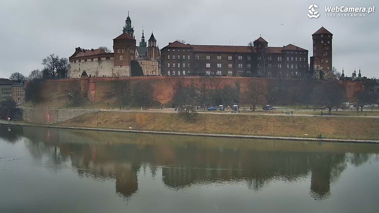 KRAKÓW - widok na Zamek Królewski na Wawelu NOWOŚĆ - 08 luty 2026, 10:41