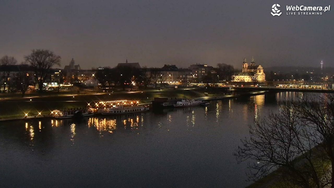 KRAKÓW - widok na Zamek Królewski na Wawelu NOWOŚĆ - 21 grudzień 2025, 16:12