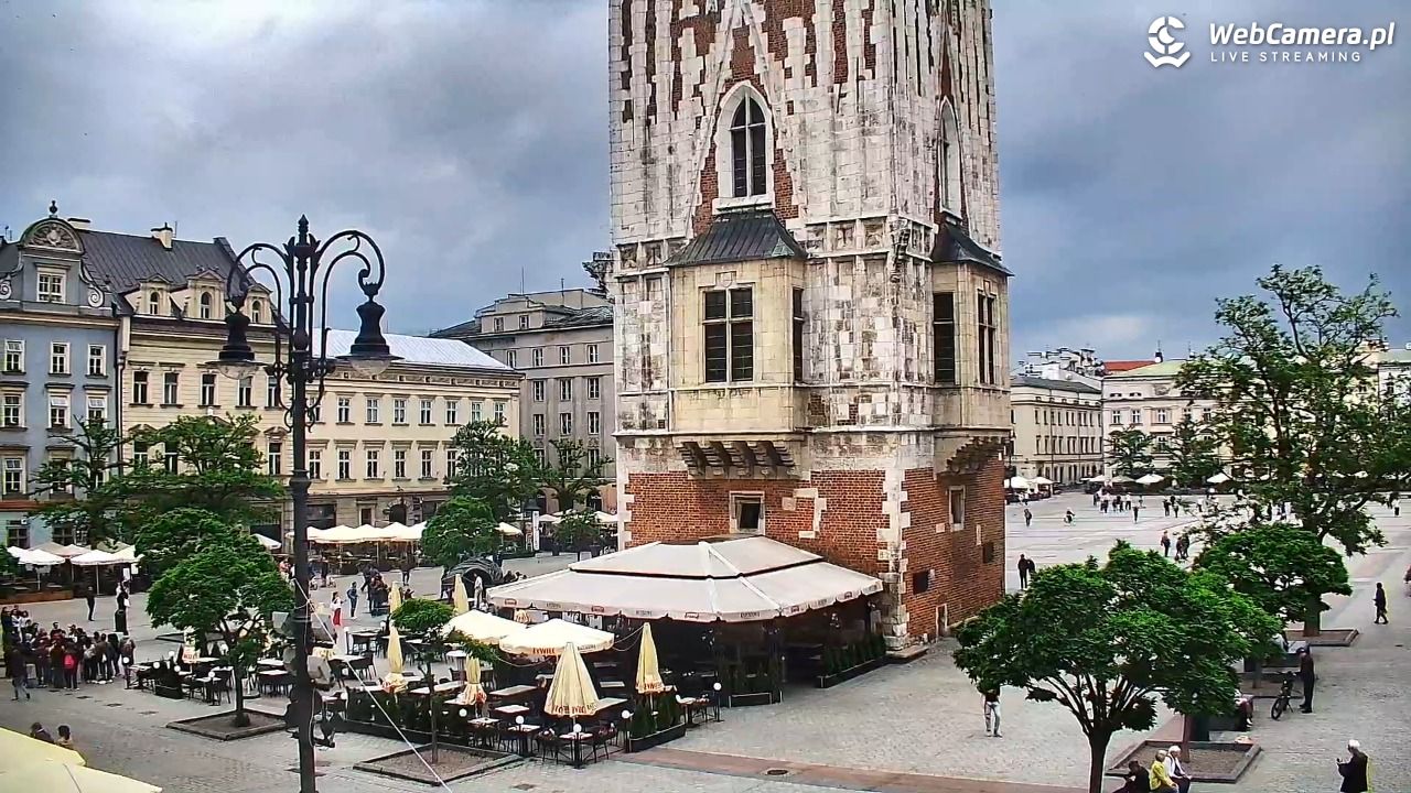 Kraków - widok na Rynek Główny - 31 maj 2026, 10:44