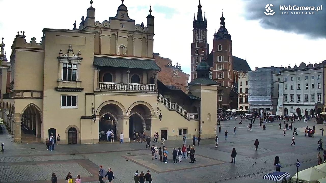 Kraków - widok na Rynek Główny - 13 czerwiec 2026, 11:19