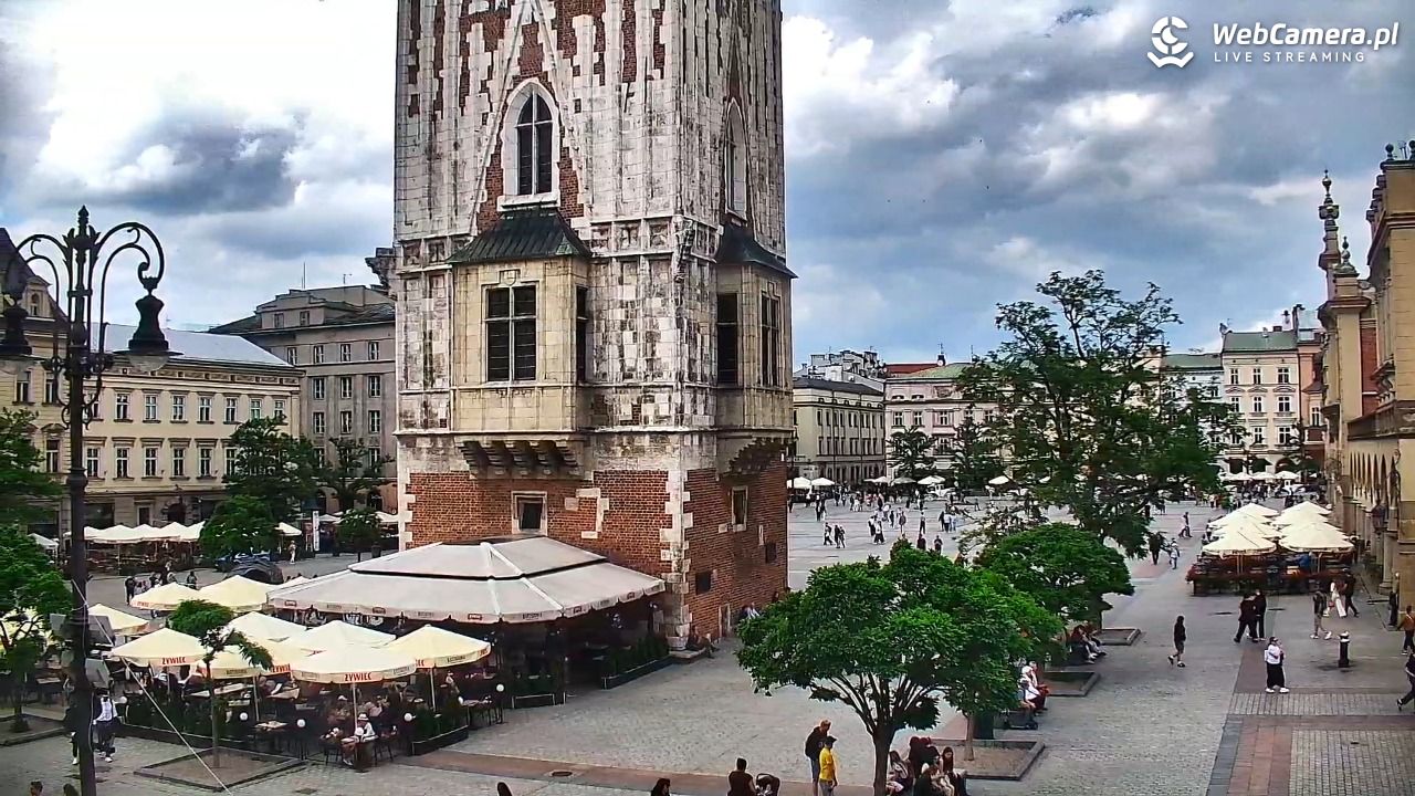 Kraków - widok na Rynek Główny - 31 maj 2026, 14:48