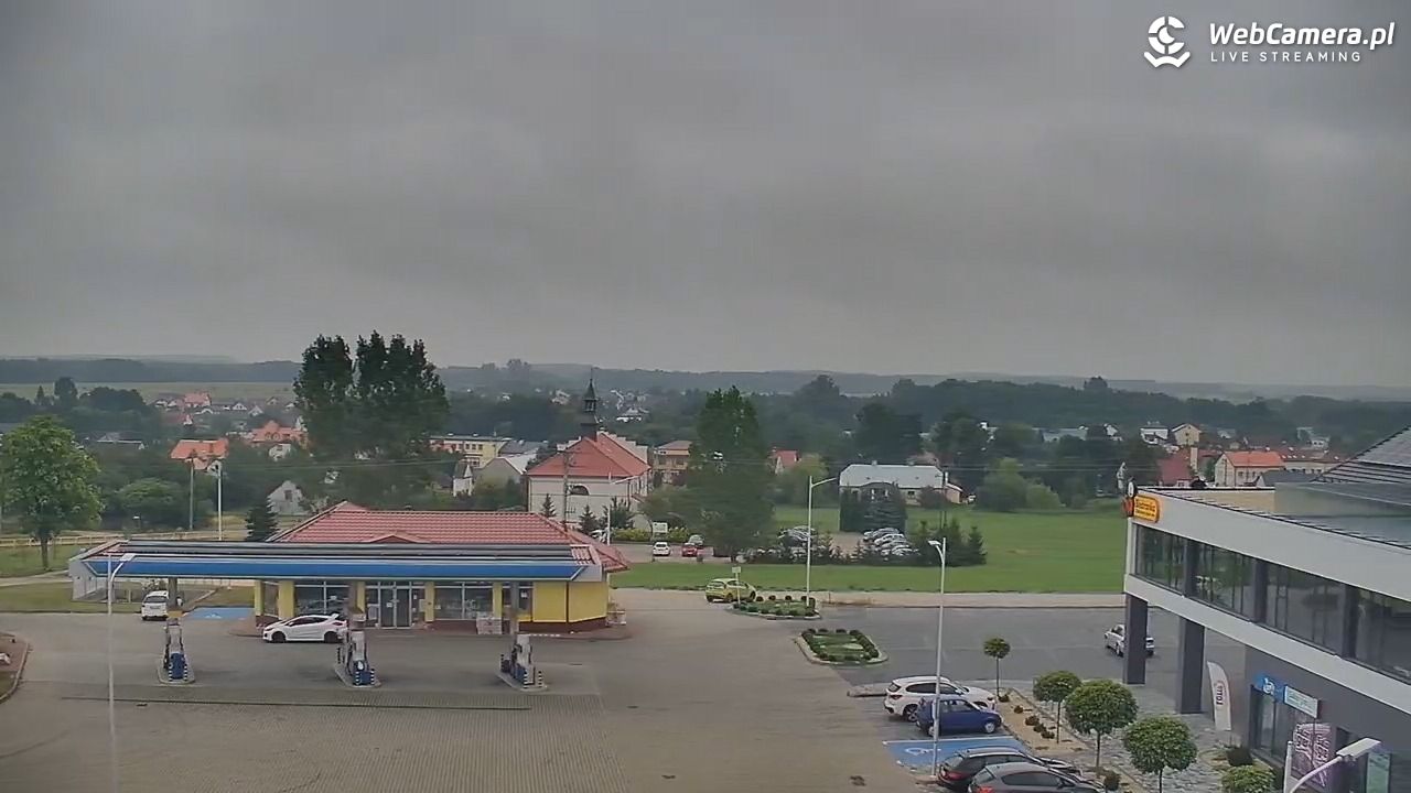 Krasocin - widok z zabytkowego wiatraka - 31 sierpień 2025, 08:25