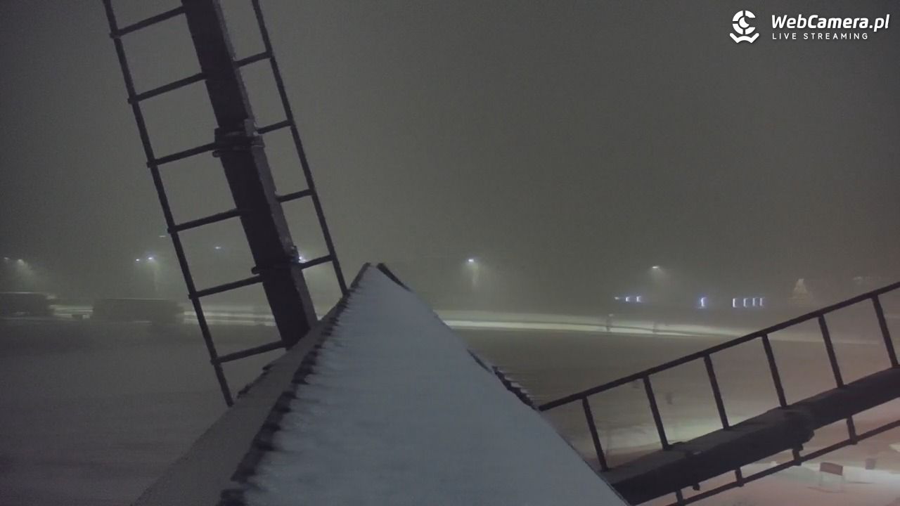 Krasocin - widok z zabytkowego wiatraka - 13 styczeń 2026, 23:26